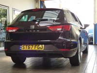 USED 2017 67 SEAT LEON 1.2 TSI SE DYNAMIC TECHNOLOGY 5d 109 BHP SAT NAV GENUINE LOW MILEAGE