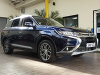 USED 2018 18 MITSUBISHI OUTLANDER 2.3 DI-D 3 5d 147 BHP 7 SEATS 1 OWNER FSH LOW MILES