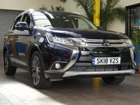 USED 2018 18 MITSUBISHI OUTLANDER 2.3 DI-D 3 5d 147 BHP 7 SEATS 1 OWNER FSH LOW MILES