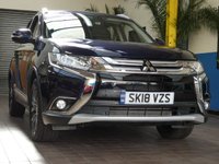 USED 2018 18 MITSUBISHI OUTLANDER 2.3 DI-D 3 5d 147 BHP 7 SEATS 1 OWNER FSH LOW MILES
