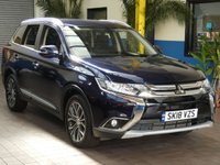 USED 2018 18 MITSUBISHI OUTLANDER 2.3 DI-D 3 5d 147 BHP 7 SEATS 1 OWNER FSH LOW MILES