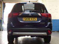 USED 2018 18 MITSUBISHI OUTLANDER 2.3 DI-D 3 5d 147 BHP 7 SEATS 1 OWNER FSH LOW MILES