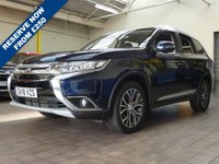 USED 2018 18 MITSUBISHI OUTLANDER 2.3 DI-D 3 5d 147 BHP 7 SEATS 1 OWNER FSH LOW MILES