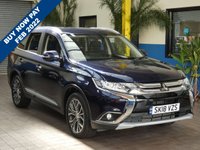 USED 2018 18 MITSUBISHI OUTLANDER 2.3 DI-D 3 5d 147 BHP 7 SEATS 1 OWNER FSH LOW MILES