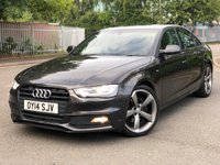 USED 2014 14 AUDI A4 2.0 TDI BLACK EDITION START/STOP 4d 148 BHP 