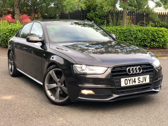 2014 14 Audi A4 2.0 TDI BLACK EDITION START/STOP 4d 148 BHP