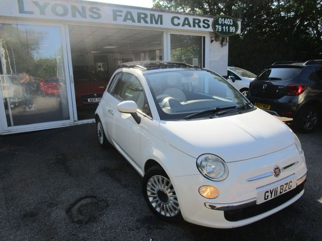 2011 11 Fiat 500 0.9 TWINAIR LOUNGE 3d 85 BHP