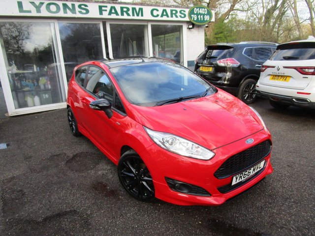 2016 66 Ford Fiesta 1.0 ST-LINE RED EDITION ECOBOOST 3d 140 BHP