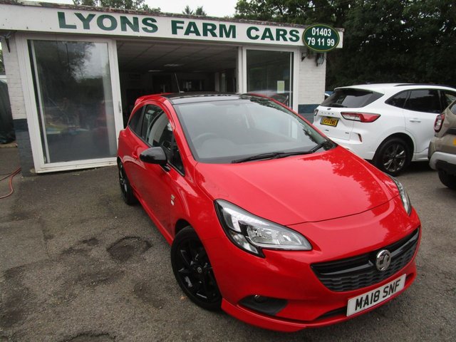 2018 18 Vauxhall Corsa 1.0 T LIMITED EDITION S/S 3d 115 BHP