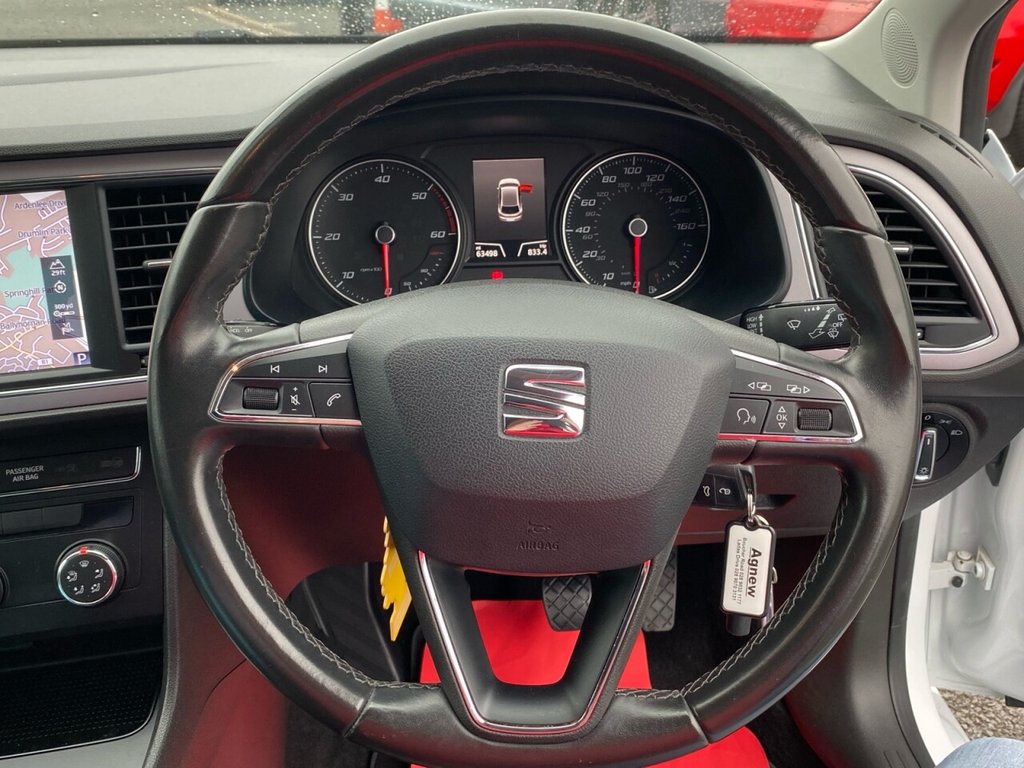 USED 2017 17 SEAT LEON 1.6 TDI SE DYNAMIC TECHNOLOGY 5d 114 BHP VERY NICE CONDITION THROUGHOUT