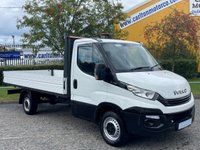 USED 2017 17 IVECO DAILY 2.3 35S14 135 BHP DROPSIDE / PICKUP LIGHT ALLOY BODY SRW 
