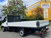 USED 2017 17 IVECO DAILY 2.3 35S14 135 BHP DROPSIDE / PICKUP LIGHT ALLOY BODY SRW 