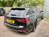 USED 2021 21 AUDI A4 0.0 RS 4 TFSI QUATTRO CARBON BLACK 5d AUTO 444 BHP 