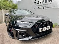 USED 2021 21 AUDI A4 0.0 RS 4 TFSI QUATTRO CARBON BLACK 5d AUTO 444 BHP 