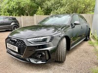 USED 2021 21 AUDI A4 0.0 RS 4 TFSI QUATTRO CARBON BLACK 5d AUTO 444 BHP 