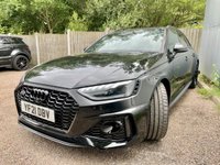 USED 2021 21 AUDI A4 0.0 RS 4 TFSI QUATTRO CARBON BLACK 5d AUTO 444 BHP 