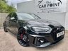 USED 2021 21 AUDI A4 0.0 RS 4 TFSI QUATTRO CARBON BLACK 5d AUTO 444 BHP 