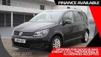 USED 2014 64 VOLKSWAGEN TOURAN 1.6 SE TDI BLUEMOTION TECHNOLOGY DSG 5d 106 BHP * PRIVACY GLASS * AIR CON * PARKING SENSORS * 7 SEATS * ALLOY WHEELS *