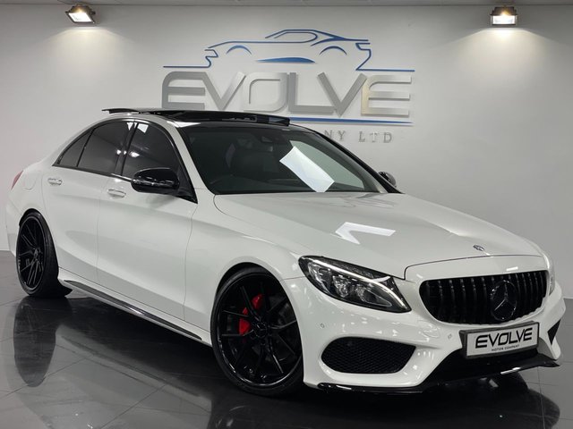 2016 66 Mercedes-Benz C Class 2.1 C220 D AMG LINE PREMIUM PLUS 4d 170 BHP