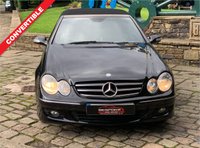 USED 2006 06 MERCEDES-BENZ CLK 1.8 CLK200 KOMPRESSOR AVANTGARDE 2d 161 BHP CLK 200 KOMPRESSOR - AUTOMATIC - CONVERTIBLE - S/HISTORY - FULL BLACK LEATHER - UPGRADE ALLOY WHEELS - GREAT SPEC