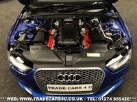 USED 2013 13 AUDI A4 RARE SEPANG BLUE AUDI RS4 AVANT 4.2 V8 7 SPEED S TRONIC QUATTRO AWD FREE UK DELIVERY*VIDEO AVAILABLE* FINANCE ARRANGED* PART EX*HPI CLEAR
