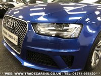 USED 2013 13 AUDI A4 RARE SEPANG BLUE AUDI RS4 AVANT 4.2 V8 7 SPEED S TRONIC QUATTRO AWD FREE UK DELIVERY*VIDEO AVAILABLE* FINANCE ARRANGED* PART EX*HPI CLEAR