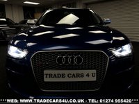 USED 2013 13 AUDI A4 RARE SEPANG BLUE AUDI RS4 AVANT 4.2 V8 7 SPEED S TRONIC QUATTRO AWD FREE UK DELIVERY*VIDEO AVAILABLE* FINANCE ARRANGED* PART EX*HPI CLEAR