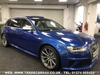 USED 2013 13 AUDI A4 RARE SEPANG BLUE AUDI RS4 AVANT 4.2 V8 7 SPEED S TRONIC QUATTRO AWD FREE UK DELIVERY*VIDEO AVAILABLE* FINANCE ARRANGED* PART EX*HPI CLEAR