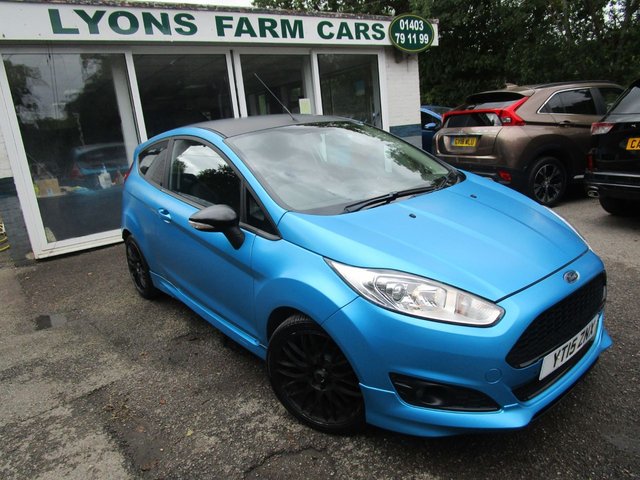2015 15 Ford Fiesta 1.0 ZETEC S 3d 124 BHP
