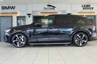 USED 2019 68 AUDI Q7 3.0 TDI QUATTRO BLACK EDITION 5d AUTO 282 BHP FINISHED IN STUNNING METALLIC ORCA BLACK, COMPLIMENTED WITH HEATED BLACK VALCONA LEATHER SPORTS SEATS PLUS + 1 OWNER, HUGE SPECIFICATION 7 SEATER, COMES WITH AN IMPECCABLE, FULL SERVICE HISTORY AND THE BALANCE OF AUDI'S MANUFACTURERS WARRANTY UNTIL JANUARY 2022 + TECHNOLOGY PACKAGE WITH VIRTUAL COCKPIT DIGITAL DASH DISPLAY + BOSE 3D SURROUND SOUND SYSTEM + SATELLITE NAVIGATION + PANORAMIC GLASS SUNROOF + HEAT AND SOUND INSULATING GLASS WITH PRIVACY WINDOWS + POWER FOLDING MIRRORS + INTERIOR LIGH