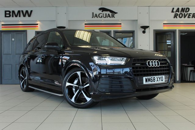 2019 68 Audi Q7 3.0 TDI QUATTRO BLACK EDITION 5d AUTO 282 BHP