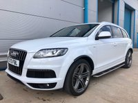 USED 2013 13 AUDI Q7 3.0 TDI QUATTRO S LINE PLUS 5d 245 BHP Very Low Mileage, Huge Spec