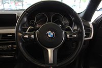 USED 2016 66 BMW X5 3.0 XDRIVE30D M SPORT 5d AUTO 255 BHP FINISHED IN STUNNING SPACE GREY METALLIC, COMPLIMENTED WITH BLACK LEATHER HEATED FRONT & REAR SEAT, ELECTRICALLY ADJUSTABLE SEATS WITH MEMORY PROGRAM + HUGE SPECIFICATION 7 SEATER, COMES WITH A FULL SERVICE HISTORY + ELECTRIC PANORAMIC GLASS SUNROOF + M SPORT PLUS PACKAGE + 360 DEGREE SURROUND VIEW + REAR VIEW CAMERA + LIGHT PACKAGE + PROFESSIONAL SATELLITE NAVIGATION + HEAD UP DISPLAY + FRONT AND REAR PARKING SENSORS + UPGRADED SOUND SYSTEM HARMAN/KARDON + BLUETOOTH PHONE AND MEDIA CONNECTIVITY
