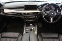 USED 2016 66 BMW X5 3.0 XDRIVE30D M SPORT 5d AUTO 255 BHP FINISHED IN STUNNING SPACE GREY METALLIC, COMPLIMENTED WITH BLACK LEATHER HEATED FRONT & REAR SEAT, ELECTRICALLY ADJUSTABLE SEATS WITH MEMORY PROGRAM + HUGE SPECIFICATION 7 SEATER, COMES WITH A FULL SERVICE HISTORY + ELECTRIC PANORAMIC GLASS SUNROOF + M SPORT PLUS PACKAGE + 360 DEGREE SURROUND VIEW + REAR VIEW CAMERA + LIGHT PACKAGE + PROFESSIONAL SATELLITE NAVIGATION + HEAD UP DISPLAY + FRONT AND REAR PARKING SENSORS + UPGRADED SOUND SYSTEM HARMAN/KARDON + BLUETOOTH PHONE AND MEDIA CONNECTIVITY