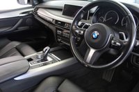 USED 2016 66 BMW X5 3.0 XDRIVE30D M SPORT 5d AUTO 255 BHP FINISHED IN STUNNING SPACE GREY METALLIC, COMPLIMENTED WITH BLACK LEATHER HEATED FRONT & REAR SEAT, ELECTRICALLY ADJUSTABLE SEATS WITH MEMORY PROGRAM + HUGE SPECIFICATION 7 SEATER, COMES WITH A FULL SERVICE HISTORY + ELECTRIC PANORAMIC GLASS SUNROOF + M SPORT PLUS PACKAGE + 360 DEGREE SURROUND VIEW + REAR VIEW CAMERA + LIGHT PACKAGE + PROFESSIONAL SATELLITE NAVIGATION + HEAD UP DISPLAY + FRONT AND REAR PARKING SENSORS + UPGRADED SOUND SYSTEM HARMAN/KARDON + BLUETOOTH PHONE AND MEDIA CONNECTIVITY