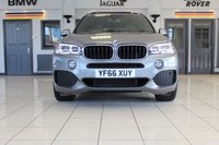 USED 2016 66 BMW X5 3.0 XDRIVE30D M SPORT 5d AUTO 255 BHP FINISHED IN STUNNING SPACE GREY METALLIC, COMPLIMENTED WITH BLACK LEATHER HEATED FRONT & REAR SEAT, ELECTRICALLY ADJUSTABLE SEATS WITH MEMORY PROGRAM + HUGE SPECIFICATION 7 SEATER, COMES WITH A FULL SERVICE HISTORY + ELECTRIC PANORAMIC GLASS SUNROOF + M SPORT PLUS PACKAGE + 360 DEGREE SURROUND VIEW + REAR VIEW CAMERA + LIGHT PACKAGE + PROFESSIONAL SATELLITE NAVIGATION + HEAD UP DISPLAY + FRONT AND REAR PARKING SENSORS + UPGRADED SOUND SYSTEM HARMAN/KARDON + BLUETOOTH PHONE AND MEDIA CONNECTIVITY