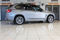 USED 2016 66 BMW X5 3.0 XDRIVE30D M SPORT 5d AUTO 255 BHP FINISHED IN STUNNING SPACE GREY METALLIC, COMPLIMENTED WITH BLACK LEATHER HEATED FRONT & REAR SEAT, ELECTRICALLY ADJUSTABLE SEATS WITH MEMORY PROGRAM + HUGE SPECIFICATION 7 SEATER, COMES WITH A FULL SERVICE HISTORY + ELECTRIC PANORAMIC GLASS SUNROOF + M SPORT PLUS PACKAGE + 360 DEGREE SURROUND VIEW + REAR VIEW CAMERA + LIGHT PACKAGE + PROFESSIONAL SATELLITE NAVIGATION + HEAD UP DISPLAY + FRONT AND REAR PARKING SENSORS + UPGRADED SOUND SYSTEM HARMAN/KARDON + BLUETOOTH PHONE AND MEDIA CONNECTIVITY