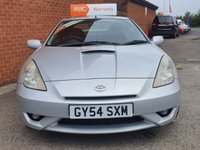 USED 2004 54 TOYOTA CELICA 1.8 RED VVT-I 3d 140 BHP 
