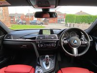 USED 2017 67 BMW 3 SERIES 2.0 320D M SPORT 4d 188 BHP M-PERFORMANCE KIT | RED LEATHER |