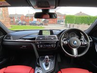 USED 2017 67 BMW 3 SERIES 2.0 320D M SPORT 4d 188 BHP M-PERFORMANCE KIT | RED LEATHER |