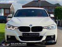 USED 2017 67 BMW 3 SERIES 2.0 320D M SPORT 4d 188 BHP M-PERFORMANCE KIT | RED LEATHER |