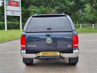 USED 2014 63 VOLKSWAGEN AMAROK 2.0 DC TDI HIGHLINE 4MOTION 178 BHP ** NO VAT ** FULL LEATHER + CANOPY