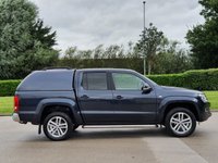 USED 2014 63 VOLKSWAGEN AMAROK 2.0 DC TDI HIGHLINE 4MOTION 178 BHP ** NO VAT ** FULL LEATHER + CANOPY