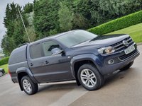 USED 2014 63 VOLKSWAGEN AMAROK 2.0 DC TDI HIGHLINE 4MOTION 178 BHP ** NO VAT ** FULL LEATHER + CANOPY