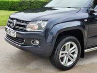 USED 2014 63 VOLKSWAGEN AMAROK 2.0 DC TDI HIGHLINE 4MOTION 178 BHP ** NO VAT ** FULL LEATHER + CANOPY