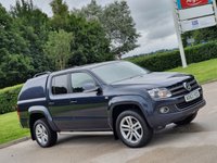 USED 2014 63 VOLKSWAGEN AMAROK 2.0 DC TDI HIGHLINE 4MOTION 178 BHP ** NO VAT ** FULL LEATHER + CANOPY