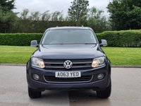 USED 2014 63 VOLKSWAGEN AMAROK 2.0 DC TDI HIGHLINE 4MOTION 178 BHP ** NO VAT ** FULL LEATHER + CANOPY