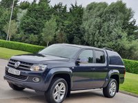 USED 2014 63 VOLKSWAGEN AMAROK 2.0 DC TDI HIGHLINE 4MOTION 178 BHP ** NO VAT ** FULL LEATHER + CANOPY