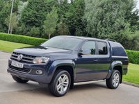 USED 2014 63 VOLKSWAGEN AMAROK 2.0 DC TDI HIGHLINE 4MOTION 178 BHP ** NO VAT ** FULL LEATHER + CANOPY