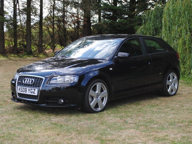 2008 08 Audi A3 2.0 TDI S LINE 3d 168 BHP